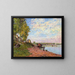 Le Loing à Saint-Mammes - Alfred Sisley — framed artwork on a wall