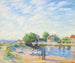 Les Oies de Saint-Mammes - Alfred Sisley — artwork view