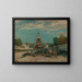 Les scieurs de long - Alfred Sisley — framed artwork on a wall