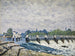 Weir de Molesey à Hampton Court - Alfred Sisley — artwork view