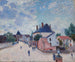 Rue à Moret - Alfred Sisley — artwork view