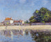 La rivière Loing à Saint-Mammes - Alfred Sisley — artwork view