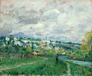 La Seine près de Saint-Cloud - Alfred Sisley — artwork view