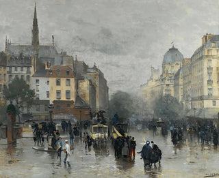 After the Rain - Alfred Smith — artwork view