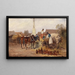 At the potters' market - Alfred Steinacker — framed artwork on a wall