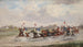 Hungarian peasant wedding painting - Alfred Steinacker — artwork view