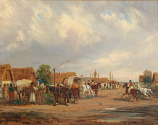 Village Hungarian - Alfred Steinacker — artwork view
