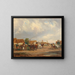 Village Hungarian - Alfred Steinacker — framed artwork on a wall