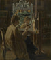 Artist in his studio - Alfred Stevens — artwork view