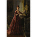 Remontant l'horloge de cheminée - Alfred Stevens — artwork view