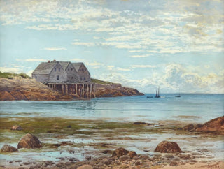 Coastal View Painting - Alfred Thompson Bricher — artwork view
