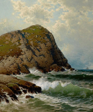 Tête blanche Monhegan - Alfred Thompson Bricher — artwork view