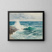 The Breaker - Alfred Thorne — framed artwork on a wall