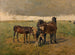Colts in the paddock - Alfred Verwee — artwork view