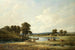 Activity by the Riverside - Alfred Vickers the Elder — artwork view