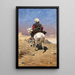 Reproduction of the painting A Caucasian Rider - Alfred von Wierusz-Kowalski