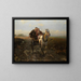 Promenade en voiture joyeuse - Alfred von Wierusz-Kowalski — framed artwork on a wall