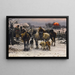 Return Home - Alfred von Wierusz-Kowalski — framed artwork on a wall