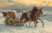 La promenade en traîneau - Alfred von Wierusz-Kowalski — artwork view