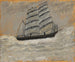 Ship at Sea in a Storm - Alfred Wallis — artwork view