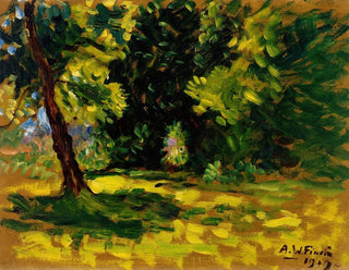 Bushes - Alfred William Finch — artwork view
