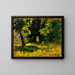 Bushes - Alfred William Finch — framed artwork on a wall