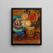 Chrysanthemums - Alfred William Finch — framed artwork on a wall