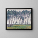 Rainy Weather at Hampton Court - Alfred William Finch — framed artwork on a wall
