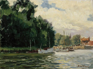 Thames at Richmond - Alfred William Finch — artwork view