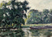 Richmond painting, a river landscape - Alfred William Finch — artwork view