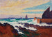 Jetée de Rosehearty Roseheartyn aallonmurtaja - Alfred William Finch — artwork view