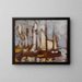 Ships of Navigation - Alfred William Finch — framed artwork on a wall