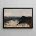 View of the Shore at Knocke - Alfred William Finch — framed artwork on a wall
