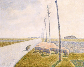 The Road to Nieuport - Alfred William Finch — artwork view