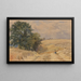 The hayfield - Alfred William Hunt — framed artwork on a wall