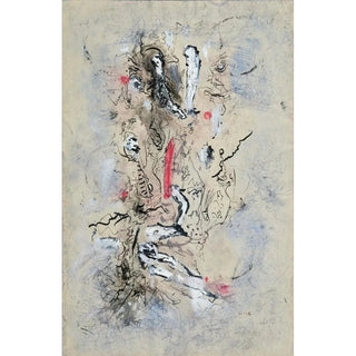 Reproduction of the painting Untitled Painting Wurzeln - Alfred Wolfgang Otto Schulze