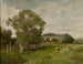 Landscape with Cows - Alfred Zimmermann — artwork view