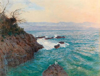 A view of the Nervi coast - Alfred Zoff — artwork view