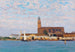 View of the cathedral in Chioggia - Alfred Zoff — artwork view