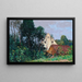 Evening Atmosphere - Alfred Zoff — framed artwork on a wall