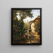 an old mill above Pörtschach - Alfred Zoff — framed artwork on a wall