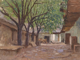 Houses of Peasants near Klagenfurt - Alfred Zoff — artwork view