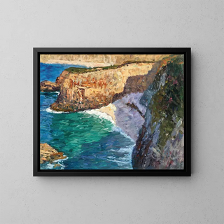 Camaret near Brest - Alfred Zoff — framed artwork on a wall