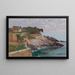 Côte Golfo Paradiso - Alfred Zoff — framed artwork on a wall
