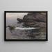 Rocks near Capo Lungo - Alfred Zoff — framed artwork on a wall