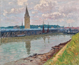 Port de pêche à Nieuport - Alfred Zoff — artwork view