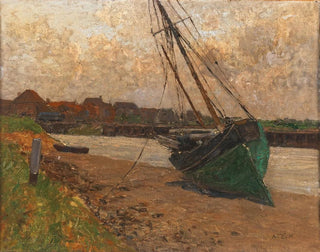 Motif of Nieuport, Belgium - Alfred Zoff — artwork view