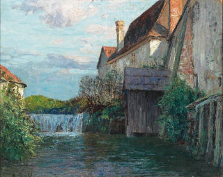 Motif of a Styria Ironworks - Alfred Zoff — artwork view