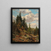 Motif de l'alpage de Turracher - Alfred Zoff — framed artwork on a wall