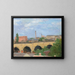 On the Ligurian coast - Alfred Zoff — framed artwork on a wall